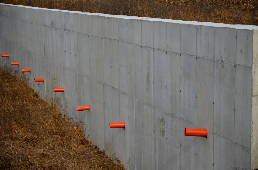 Retaining Wall Installation